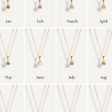 Petite Birthstone Necklace