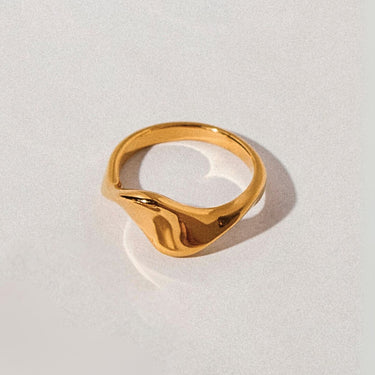 'Wave' Twisted Ring